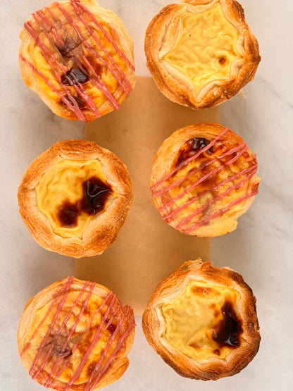 Classic & Strawberry Pasteis de Nata Duo