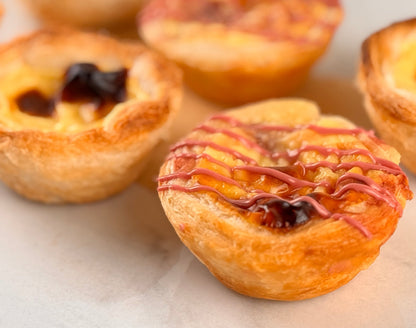 Classic & Strawberry Pasteis de Nata Duo